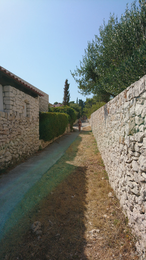 Weg nach oben